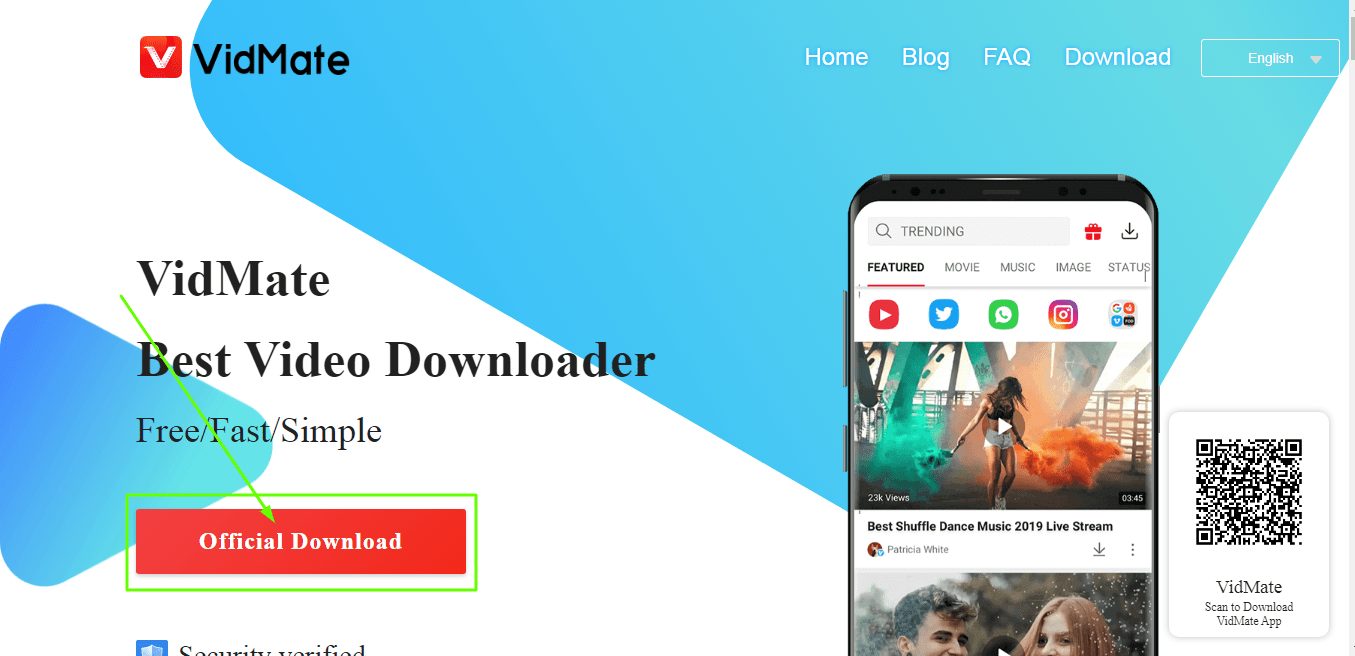 অফিসিয়াল vidmate apk